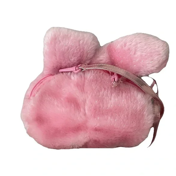 Sanrio My Melody Plush Crossbody Bag Purse Hello Kitty 2007 - Picture 5 of 9